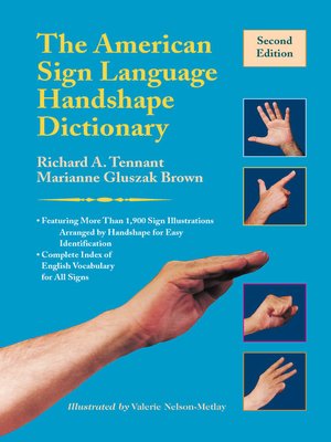 cover image of The American Sign Language Handshape Dictionary
